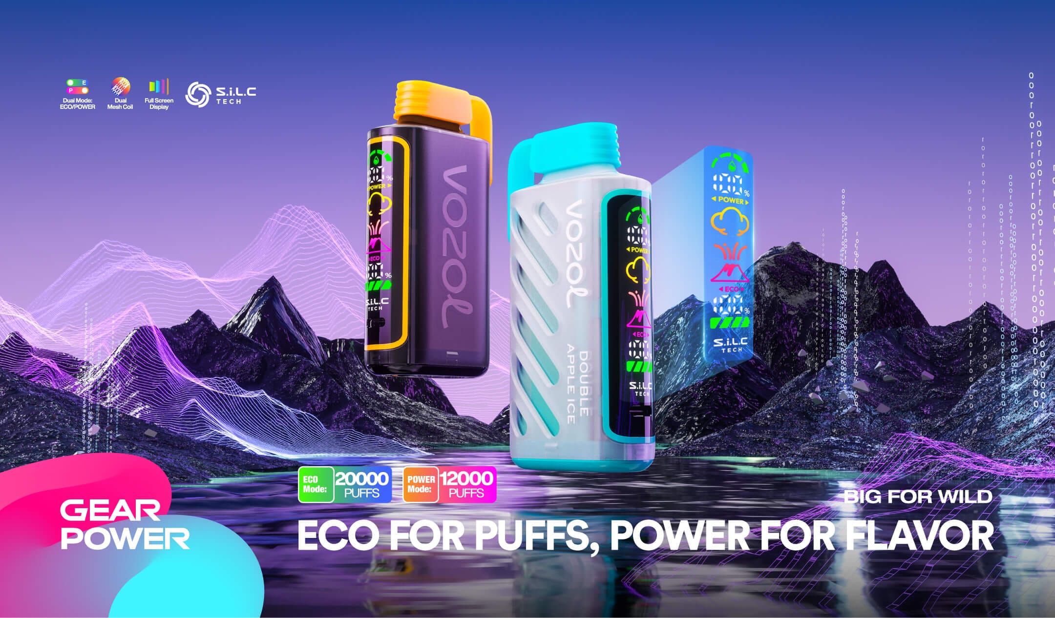 Vozol Gear Power 20000 Puff